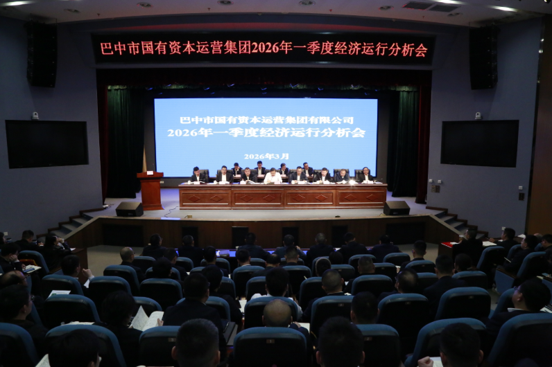 市国资集团召开2026年一季度经济运行分析会
